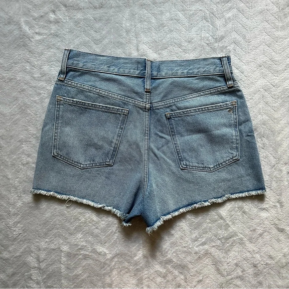 Madewell The Perfect Jean Shorts Distressed Size 29 - Picture 3 of 7